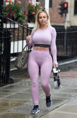 HOLLY HAGAN Out and About in Liverpool 08/28/2019