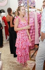 HOLLY TAYLOR at Ruthie Davis x Curated at Christian Siriano Store in New York 07/24/2019