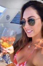 HOPE BEEL in Bikini at a Boat  - Instagram Photos and Video 08/06/2019