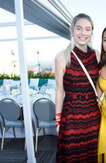 HUNTER SCHAFER at Instyle’s Badass Women Dinner with Foster Grant in West Hollywood 08/13/2019