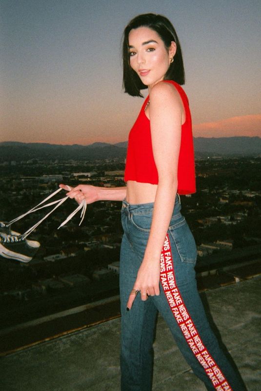 INDIANA MASSARA at a Photoshoot, August 2019