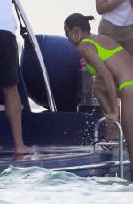 IRINA SHAYK in Bikini on Vacation in Ibiza 08/07/2019