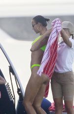 IRINA SHAYK in Bikini on Vacation in Ibiza 08/07/2019