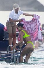 IRINA SHAYK in Bikini on Vacation in Ibiza 08/07/2019