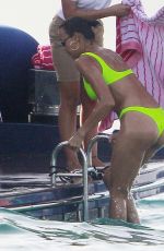 IRINA SHAYK in Bikini on Vacation in Ibiza 08/07/2019