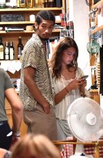 IRIS LAW and Jyrrel Roberts Night Out in Portofino 08/12/2019