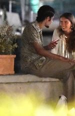 IRIS LAW and Jyrrel Roberts Night Out in Portofino 08/12/2019