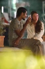 IRIS LAW and Jyrrel Roberts Night Out in Portofino 08/12/2019