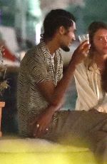 IRIS LAW and Jyrrel Roberts Night Out in Portofino 08/12/2019