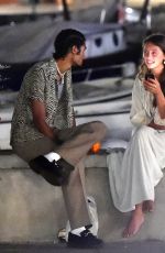 IRIS LAW and Jyrrel Roberts Night Out in Portofino 08/12/2019