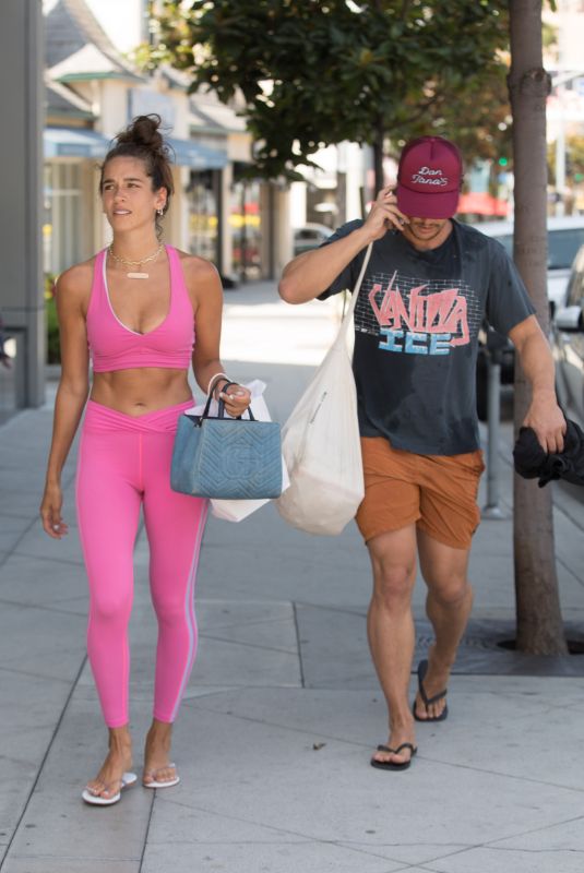 ISABEL PAKZAD Leaves a Gym in Los Angeles 08/06/2019