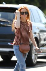 ISLA FISHER Out for Lunch in West Hollywood 08/18/2019
