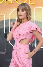 JACQUI AINSLEY at Once Upon A Time in Hollywood Premiere in London 07/30/2019