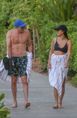 JAMIE CHUNG in Bikini on the Beach in Hawaii 08/18/2019