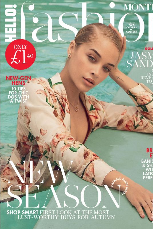 JASMINE SANDERS in Hello! Fashion Monthly, September 2019