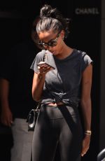 JASMINE TOOKES Leaves Gog Pound Gym in West Hollywood 08/20/2019