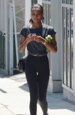 JASMINE TOOKES Leaves Gog Pound Gym in West Hollywood 08/20/2019