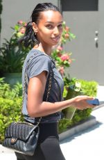 JASMINE TOOKES Leaves Gog Pound Gym in West Hollywood 08/20/2019