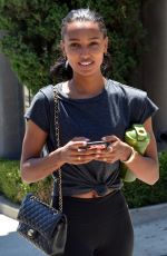 JASMINE TOOKES Leaves Gog Pound Gym in West Hollywood 08/20/2019
