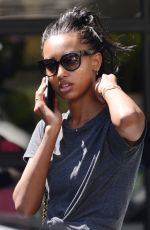 JASMINE TOOKES Leaves Gog Pound Gym in West Hollywood 08/20/2019