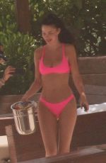 JAYDENICOLE and TINA LOUISE in Bikinis on the Beach in Tulum 06/18/2019