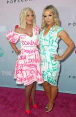 JENNIE GARTH and TORI SPELLING at Beverly Hills 90210 Peach Pit Pop-up in Los Angeles 08/03/2019