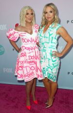 JENNIE GARTH and TORI SPELLING at Beverly Hills 90210 Peach Pit Pop-up in Los Angeles 08/03/2019