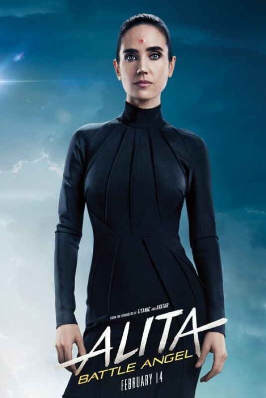JENNIFER CONNELLY – Alita: Battle Angel 2019 Posters and Trailers