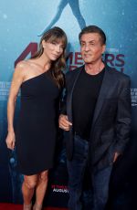 JENNIFER FLANVIN and Sylvester Stallone at 47 Meters Down: Uncaged Premiere in Los Angeles 08/13/2019