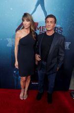 JENNIFER FLANVIN and Sylvester Stallone at 47 Meters Down: Uncaged Premiere in Los Angeles 08/13/2019