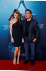 JENNIFER FLANVIN and Sylvester Stallone at 47 Meters Down: Uncaged Premiere in Los Angeles 08/13/2019