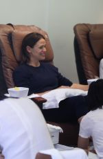 JENNIFER GARNER at a Salon in Pacific Palisades 08/10/2019