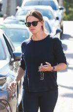 JENNIFER GARNER at a Salon in Pacific Palisades 08/10/2019