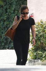 JENNIFER GARNER Leaves Body by Simone Gym in West Hollywood 08/22/2019