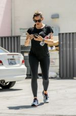JENNIFER GARNER Leaves Body by Simone Gym in West Hollywood 08/22/2019