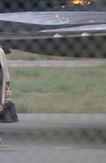 JENNIFER LOPEZ and Alex Rodriguez Arriving in New York on a Private Jet 08/14/2019