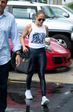 JENNIFER LOPEZ at Somi Fitness in Miami 08/22/2019