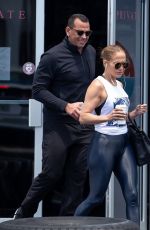 JENNIFER LOPEZ at Somi Fitness in Miami 08/22/2019