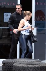 JENNIFER LOPEZ at Somi Fitness in Miami 08/22/2019