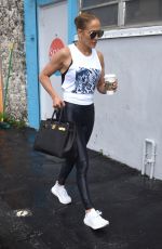 JENNIFER LOPEZ at Somi Fitness in Miami 08/22/2019