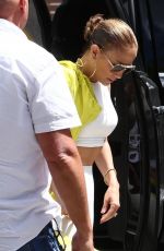 JENNIFER LOPEZ Heading to a Gym in Miami 08/28/2019