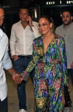 JENNIFER LOPEZ Night Out in Tel Aviv 07/31/2019