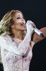 JENNIFER LOPEZ Performs at a Concert in Moscow 08/04/2019