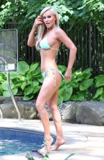 JENNY MCCARTHY in Bikini at a Pool in Los Angeles 08/14/2019