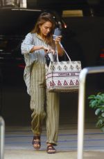 JESSICA ALBA Arrives at Her Office in Los Angeles 08/26/2019