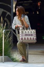 JESSICA ALBA Arrives at Her Office in Los Angeles 08/26/2019