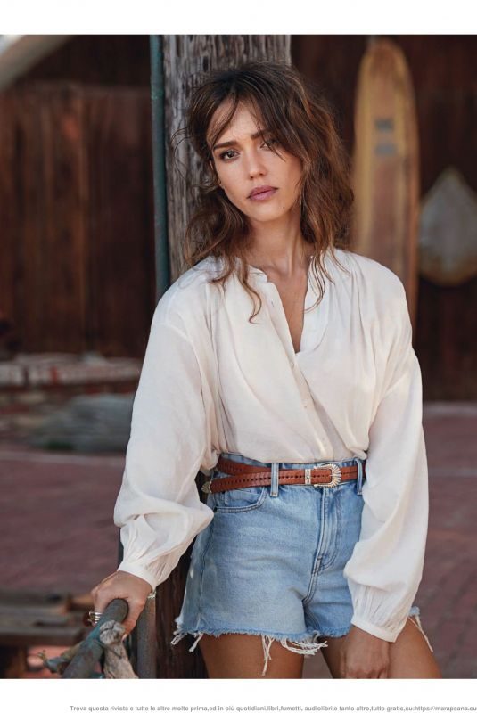 JESSICA ALBA in Elle Magazine, Italy July 2019