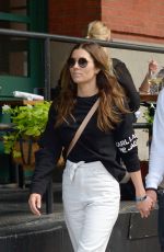JESSICA BIEL and Justin Timberlake at Yves Restaurant in New York 08/24/2019