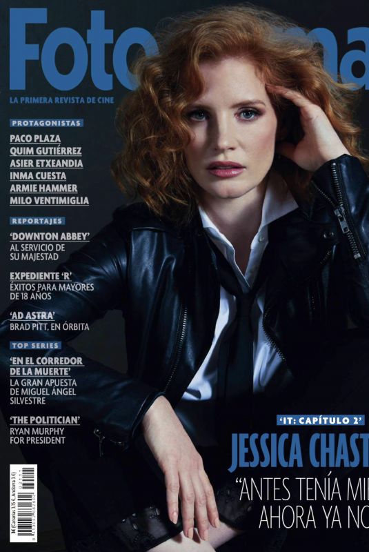 JESSICA CHASTAIN in Fotogramas Magazine, September 2019