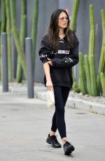 JESSICA GOMES Leaves a Gym in Los Angeles 07/31/2019